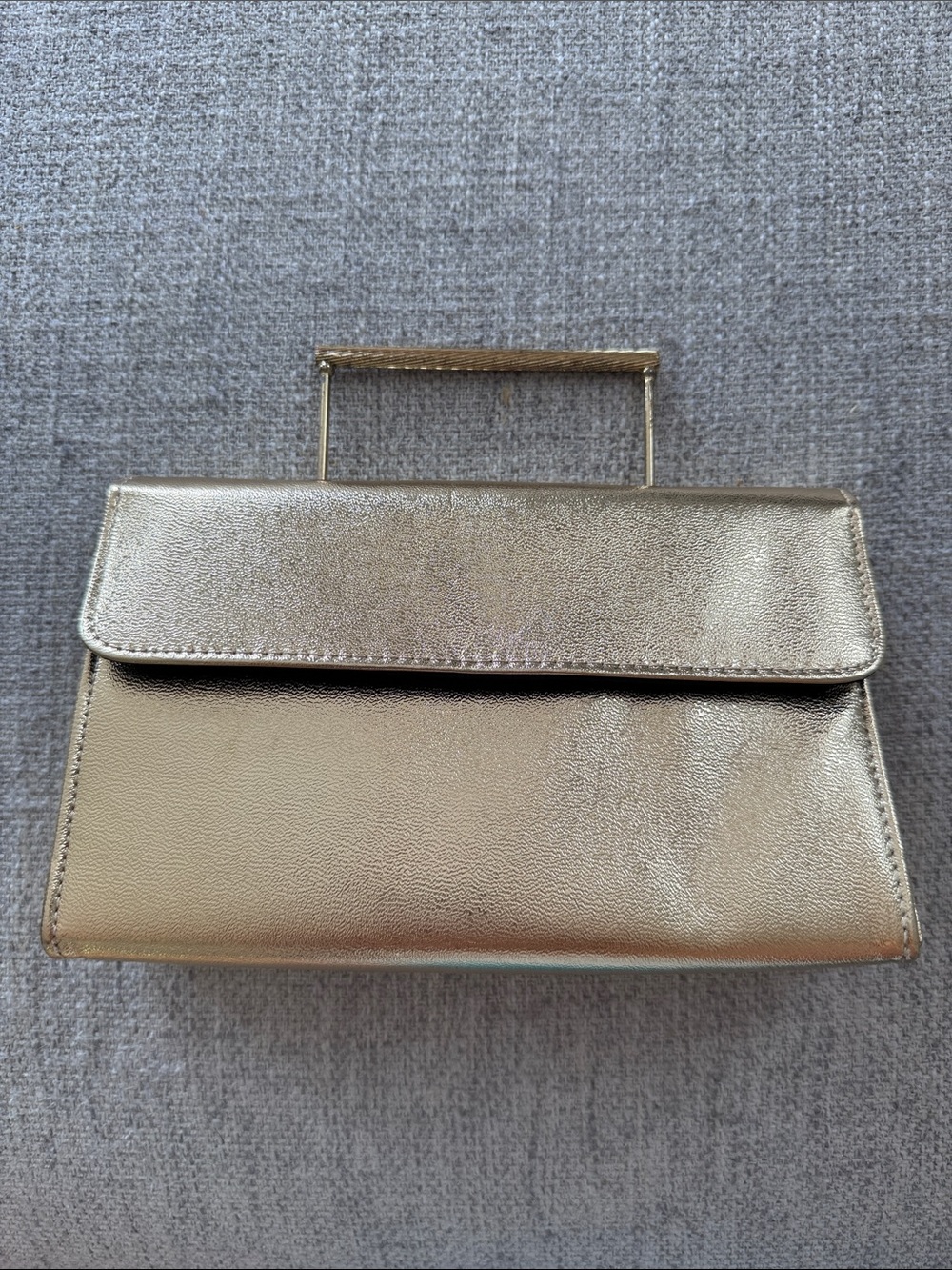 Vintage Harry Levine Small Silver-Tone Handbag – Mid-Century